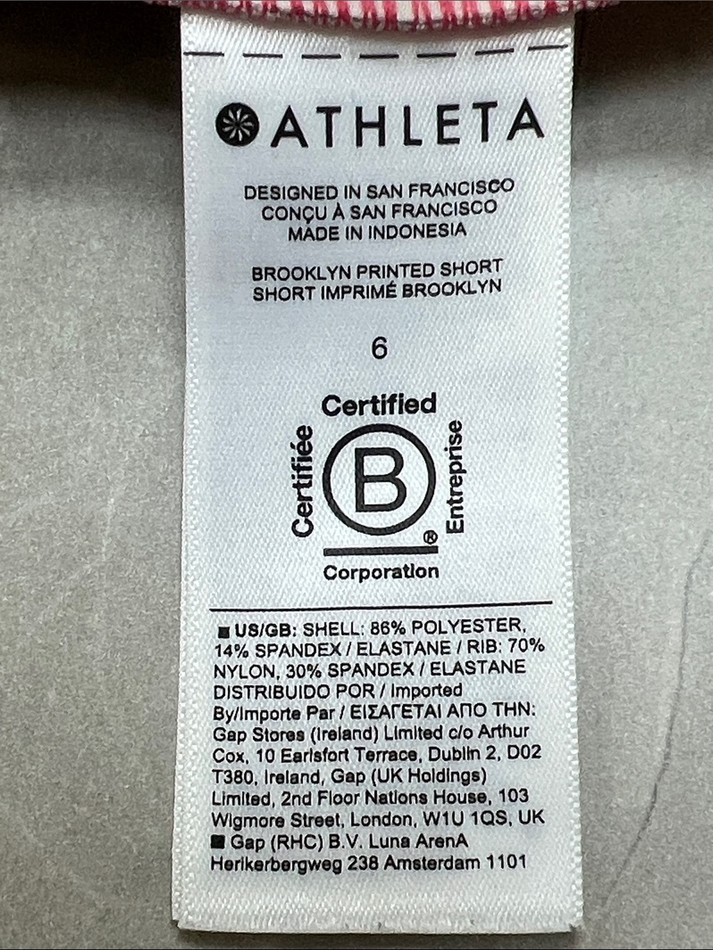Athleta Brooklyn Floral Printed Shorts - Picture 8 of 9